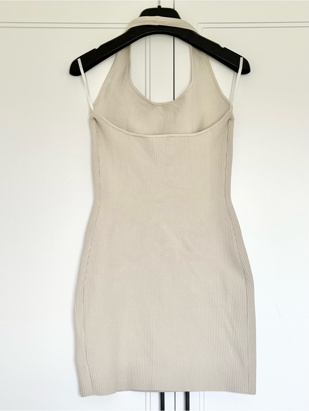 Babaton Cream Ribbed Knit Top - Picture 6 of 9